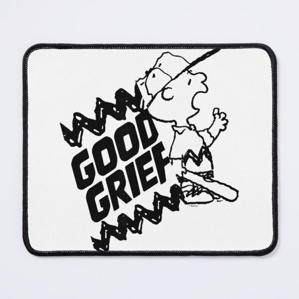 Item preview, Peanuts Vintage Good Grief Baseball Art designed and sold by Amaya John.
