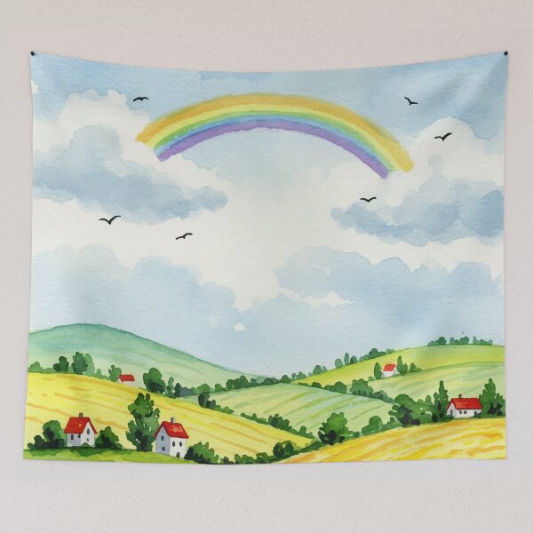 Item preview, Rural landscape. designed and sold by Design4uStudio.