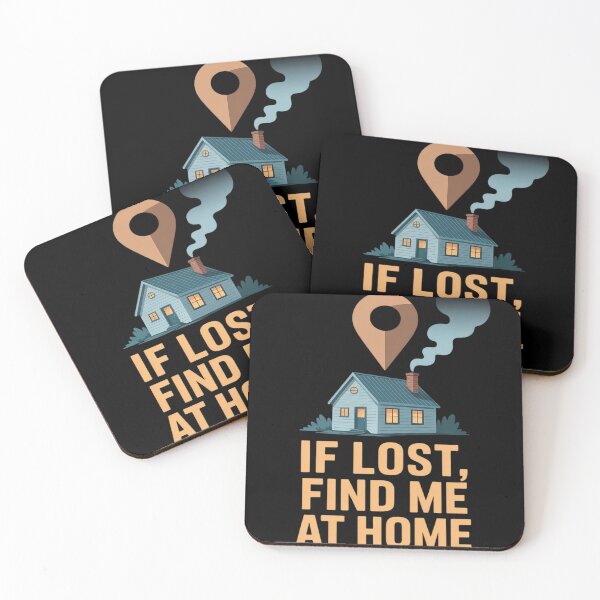 Item preview, If Lost Find Me at Home designed and sold by ToggleBet.