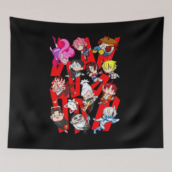 Item preview, Chibi Paranormal Adventure Squad – Cute Supernatural Chaos Illustration designed and sold by T-Chou.