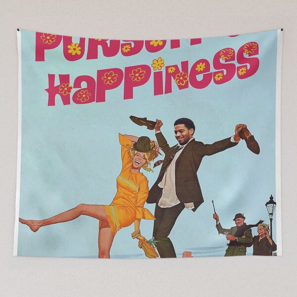 Item preview, Pursuit of happiness poster poster designed and sold by bettytraylor.