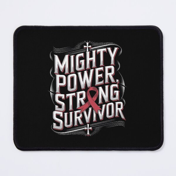Item preview, Mighty Power Strong Survivor Brain Aneurysm Awareness designed and sold by MinaReinger.