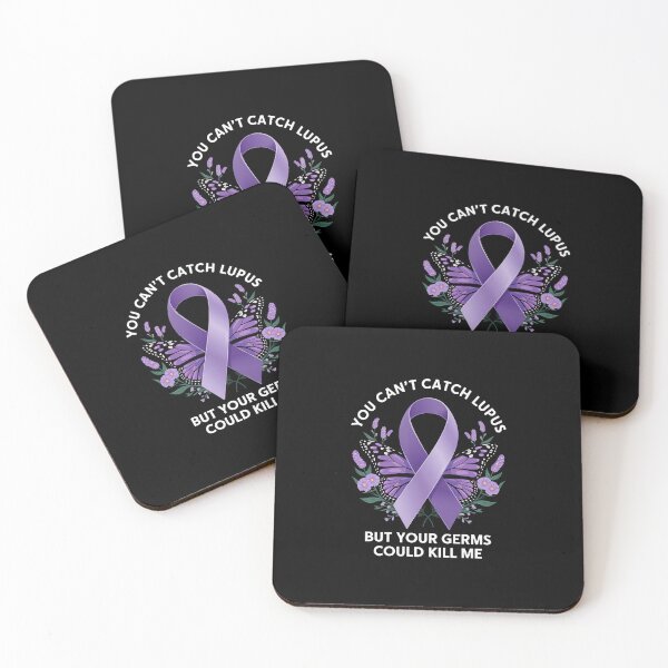 Item preview, Lupus Awareness Lupus Warrior Purple You Can't Catch Lupus designed and sold by khorbiasieno.