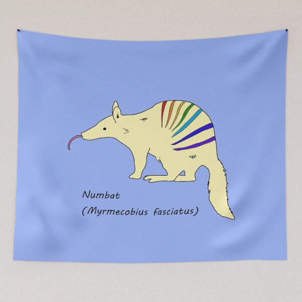 Item preview, Rainbow Numbat designed and sold by JadeArmadillo.