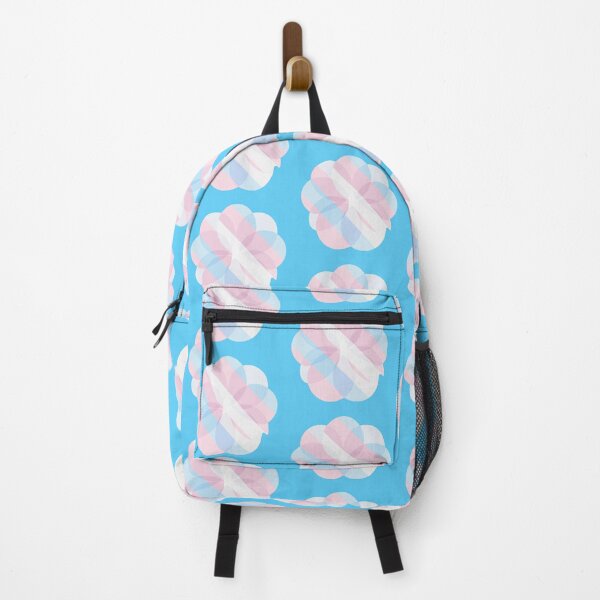 Item preview, Trans Pride Pastel Geometric Flower designed and sold by PrideDownUnder.