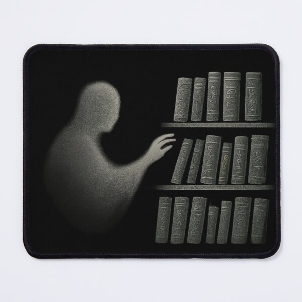 Item preview, Literary Ghost - Ethereal Library & Floating Books designed and sold by Ataqhin.