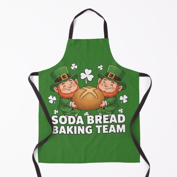 Item preview, Soda Bread Baking Team - Cute Irish Leprechaun Baking Design designed and sold by SpinoZarT.