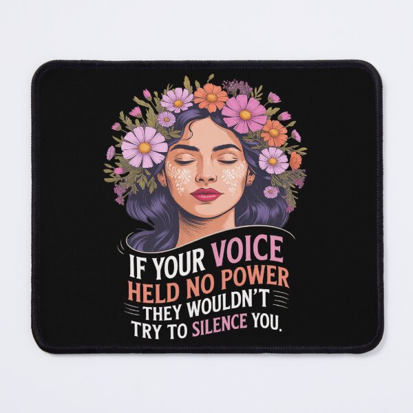 Item preview, If Your Voice Held No Power They Wouldn't Try to Silence designed and sold by ToggleBet.