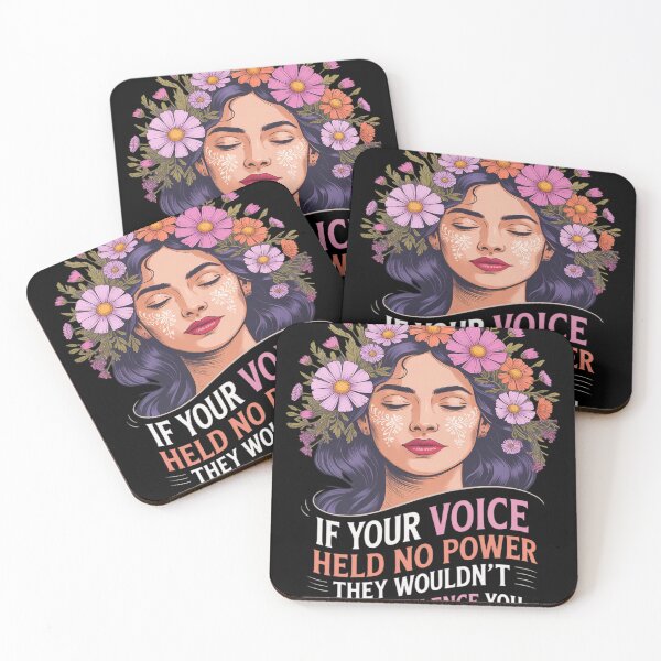 Item preview, If Your Voice Held No Power They Wouldn't Try to Silence designed and sold by ToggleBet.