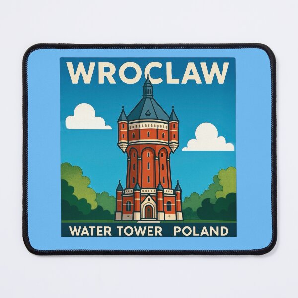 Item preview, Wroctaw Water Tower - Poland designed and sold by Myra365Art.