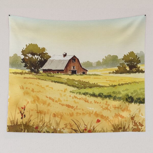 Item preview, Rural landscape designed and sold by Design4uStudio.