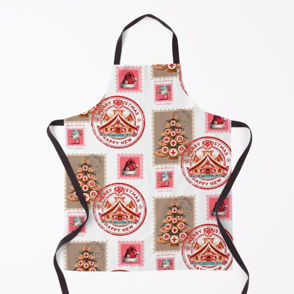 Item preview, Retro Medical Christmas Stamp Set Art designed and sold by Anastasiia Yurevych.