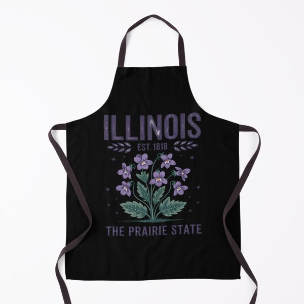 Item preview, Illinois The Prairie A State Traveling Violet Illinois Trip designed and sold by BubblePancake.