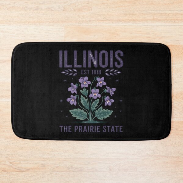 Item preview, Illinois The Prairie A State Traveling Violet Illinois Trip designed and sold by BubblePancake.