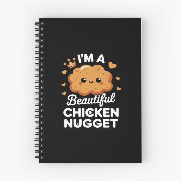 Item preview, I'm a Beautiful chicken nugget Nug Life Tshirt for Nug lover designed and sold by BubblePancake.