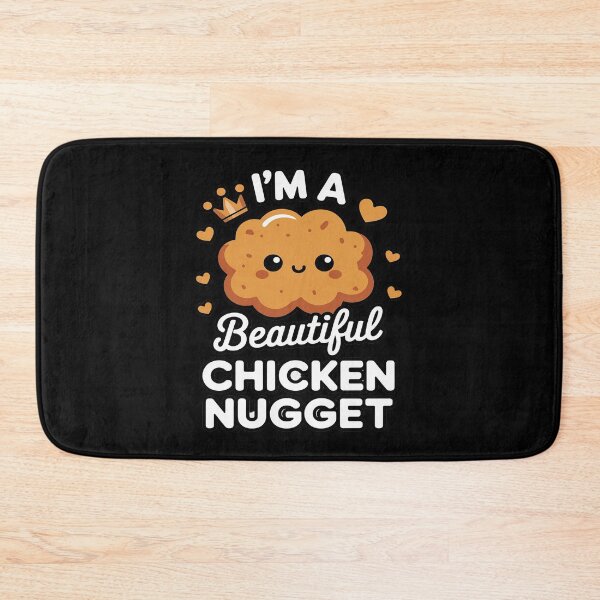 Item preview, I'm a Beautiful chicken nugget Nug Life Tshirt for Nug lover designed and sold by BubblePancake.