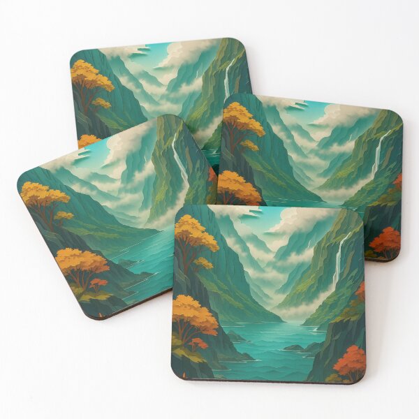 Item preview, One Hundred Magic Places - MILFORD SOUND, New Zealand designed and sold by Earth Celebration Designs.