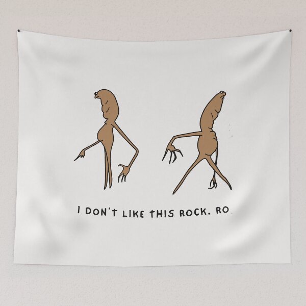Item preview, Marcus the Worm I Don't Like This Rock designed and sold by jimfarrepo.