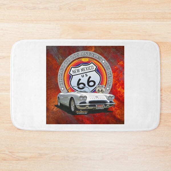 Item preview, Route 66 Centennial, Little White Corvette designed and sold by George Brudos.