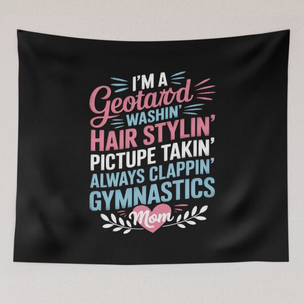 Item preview, Im A Leotard Washin Hair Stylin Gymnastics Mom designed and sold by BubblePancake.