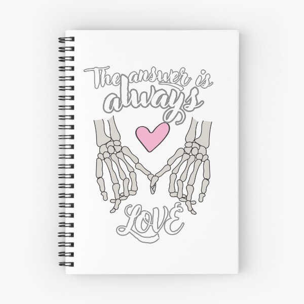 Item preview, The answer is always love Aesthetic Alternative Design designed and sold by OldSkullDesigns.