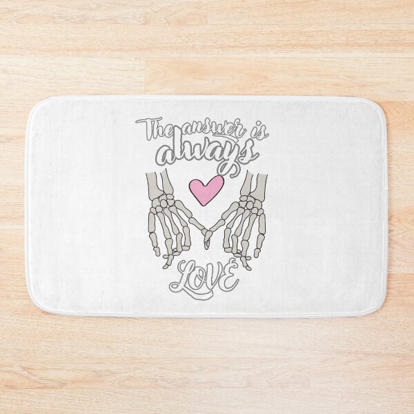 Item preview, The answer is always love Aesthetic Alternative Design designed and sold by OldSkullDesigns.