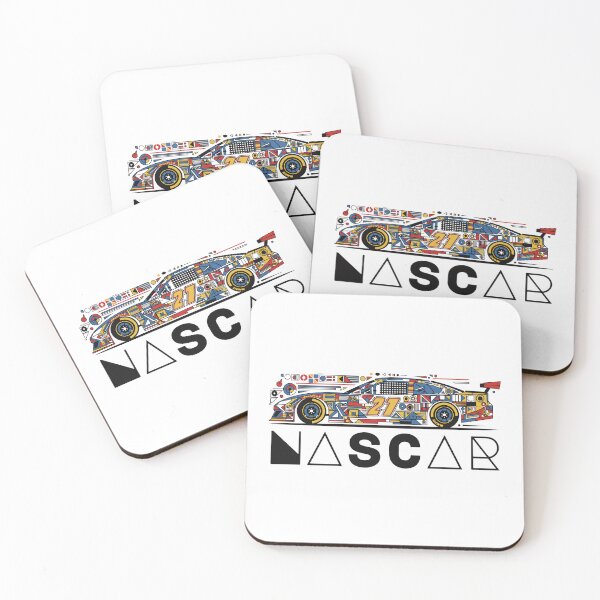 Item preview, Geometric Abstract NASCAR Race Car designed and sold by KiwiRider.