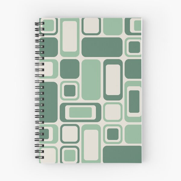 Aperçu de l'œuvre Motif géométrique de rectangles verts créée et vendue par Vector&Repeat.