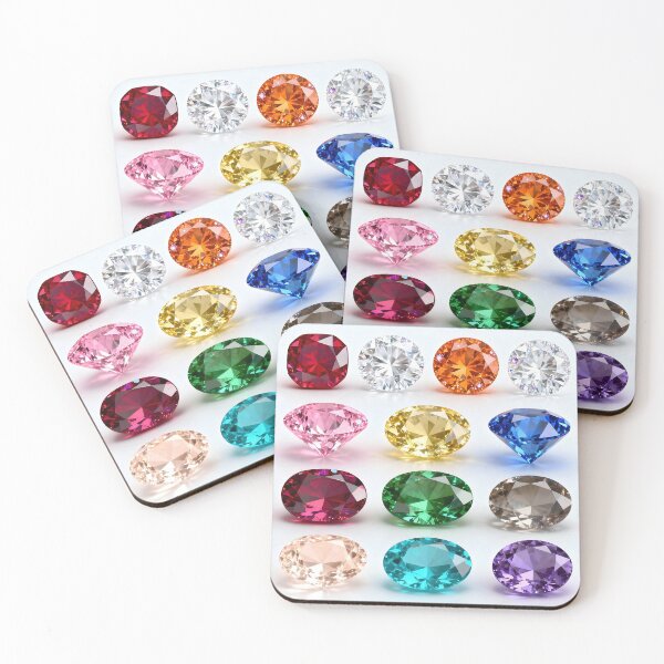 Item preview, The Illustration of Various Kinds of Precious Gemstones  designed and sold by Pim-Crystal.