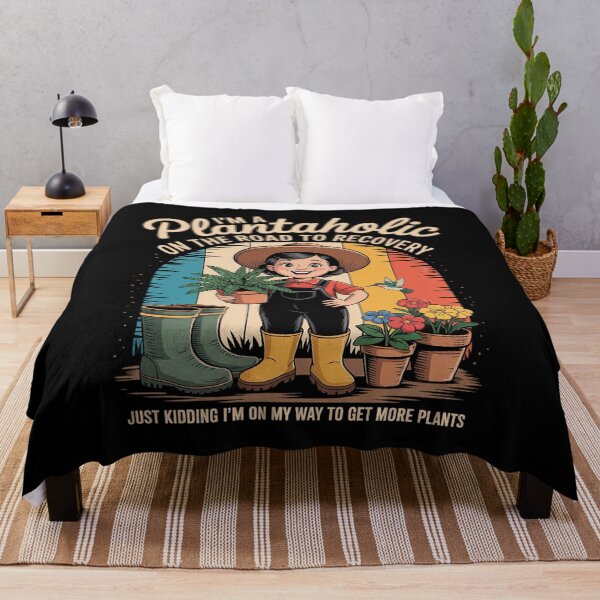 Item preview, I'm A Plantaholic On The Road To Recovery Just Kidding designed and sold by BubblePancake.