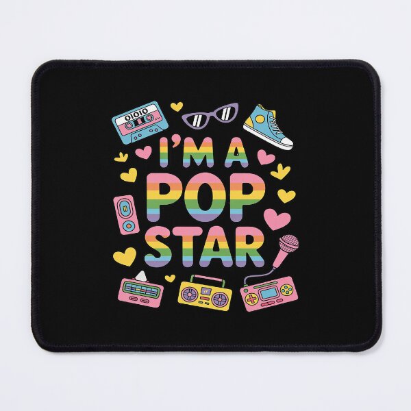 Item preview, I'm A Popstar Cute Props As A Certified Popstar designed and sold by NetoGalaxy.