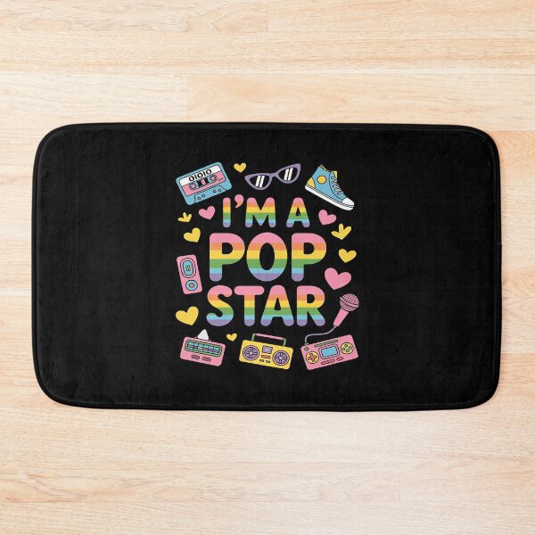 Item preview, I'm A Popstar Cute Props As A Certified Popstar designed and sold by NetoGalaxy.