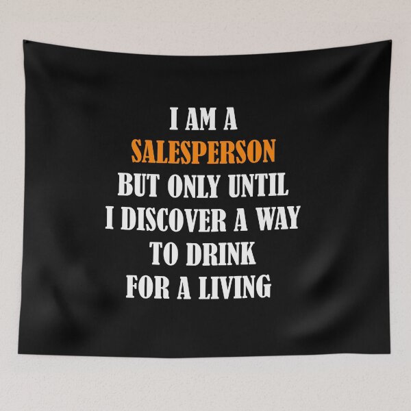 Item preview, Funny Salesperson Design For Salesman Saleswoman Sales designed and sold by Creekman Designs.