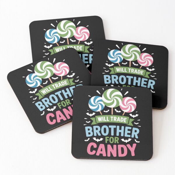 Item preview, Will trade Brother for Candy - Halloween Brother Family designed and sold by Moon-Ape.