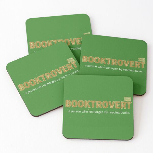 Item preview, Booktrovert - Gold Aesthetic Reader Quote Design designed and sold by SpinoZarT.