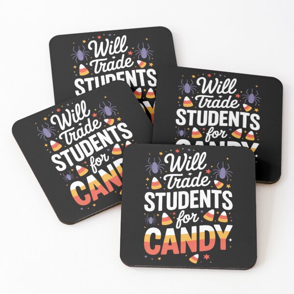 Item preview, Will Trade Students For Candy Teacher Halloween designed and sold by Moon-Ape.