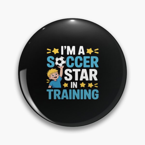 Item preview, I'm a Soccer Star in Training Kids Soccer designed and sold by NetoGalaxy.