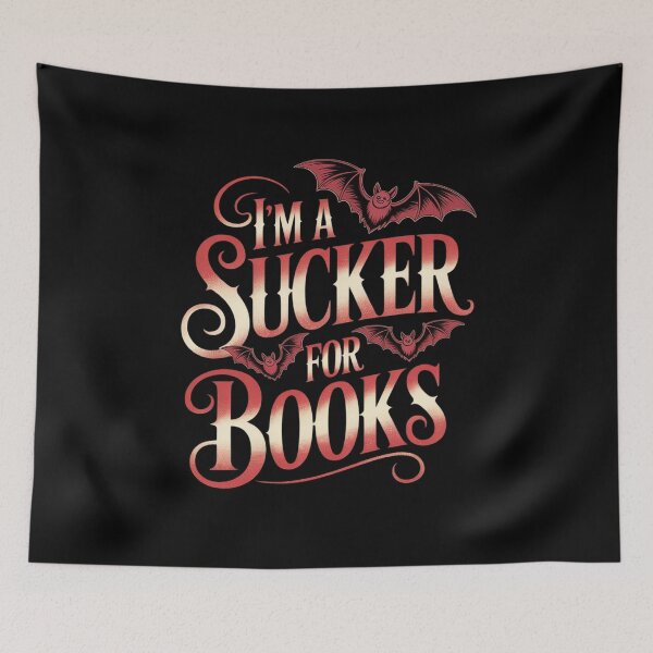 Item preview, I'm A Sucker For Books Halloween designed and sold by NetoGalaxy.