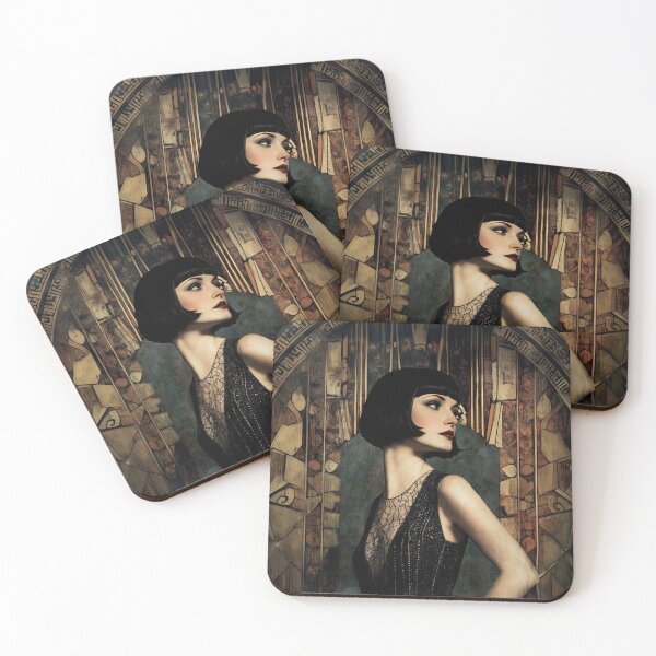 Item preview, Art Deco Dreaming 1 designed and sold by TinyRed SpiralArt.