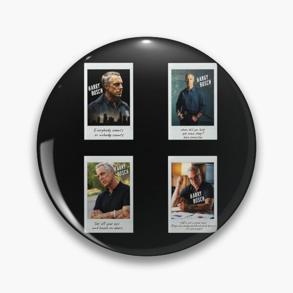 Item preview, Harry Bosch Sticker Set / T Shirt designed and sold by DiverseDazzle.