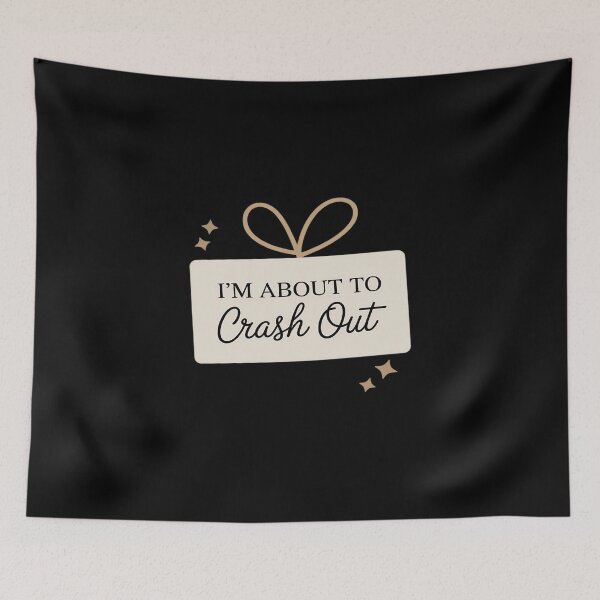 Item preview, I'm About to Crash Out Funny Sleep designed and sold by NetoGalaxy.