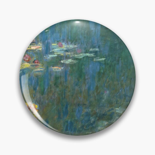 Item preview, Water Lilies, Green Reflections, Left Part designed and sold by SharonTheFirst.
