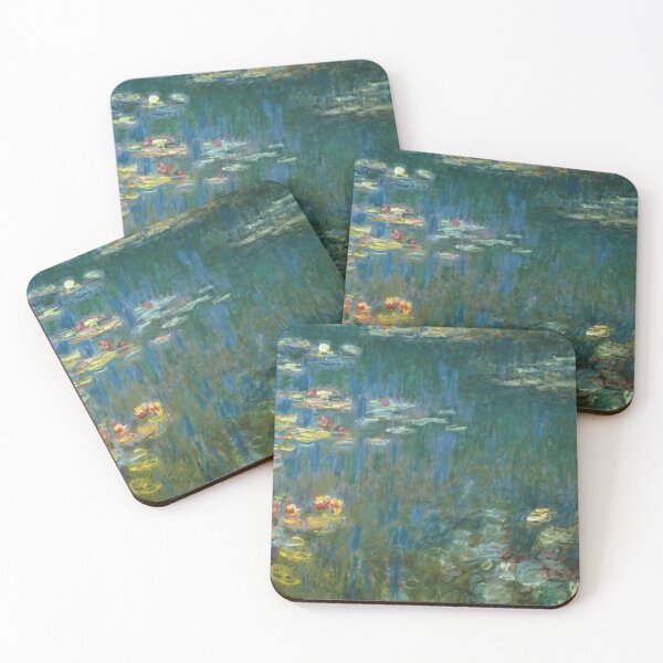 Item preview, Water Lilies, Green Reflections, Left Part designed and sold by SharonTheFirst.