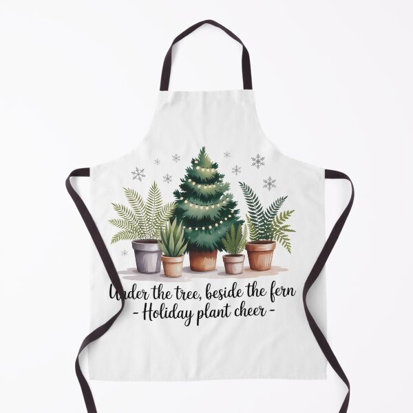 Item preview, Under the Tree Beside the Fern, Cozy Plant Lover Christmas Shirt designed and sold by 123artistickay.