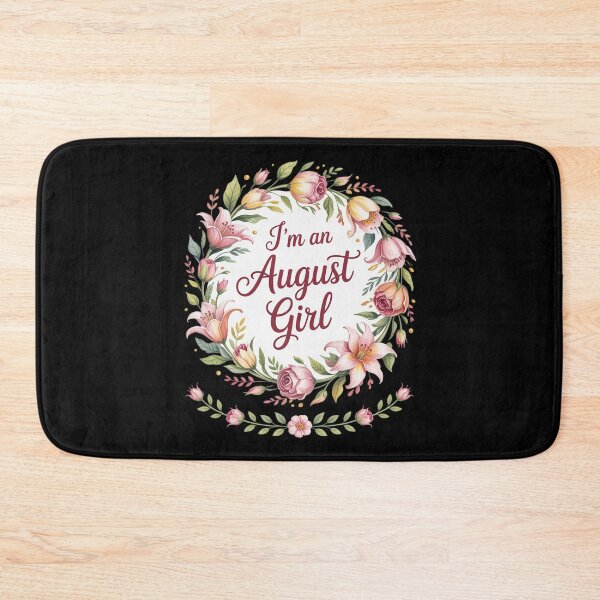 Item preview, I'm an August Girl Floral Gladiolus Birth Month designed and sold by NetoGalaxy.