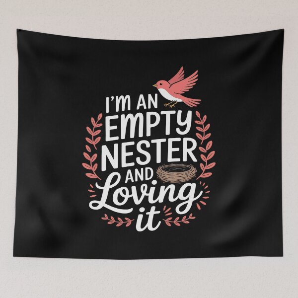 Item preview, I'm an Empty Nester and Loving It, Nest Mom and Dad Parents designed and sold by NetoGalaxy.