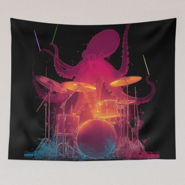 Item preview, Calamari Crash Cymbals designed and sold by ArgentoArt.