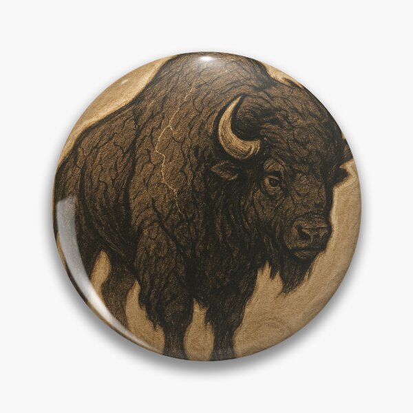 Item preview, Wild Bison Spirit – Textured Plains Authority designed and sold by SavannaStrikes.