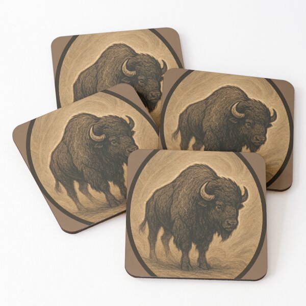 Item preview, Wild Bison Spirit – Textured Plains Authority designed and sold by SavannaStrikes.