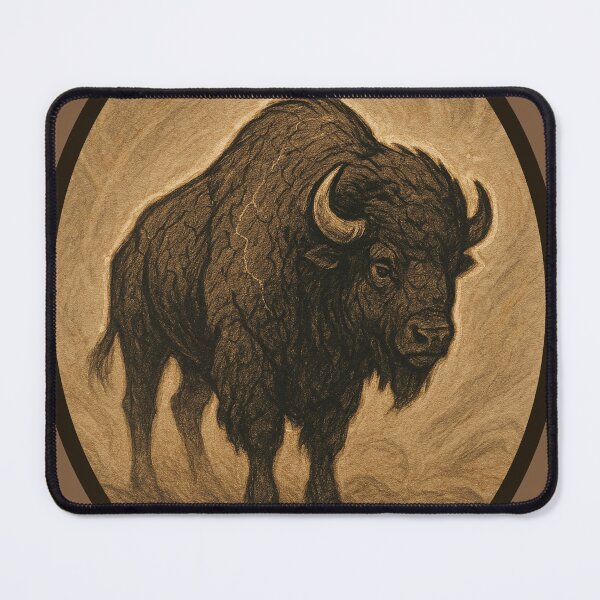 Item preview, Wild Bison Spirit – Textured Plains Authority designed and sold by SavannaStrikes.